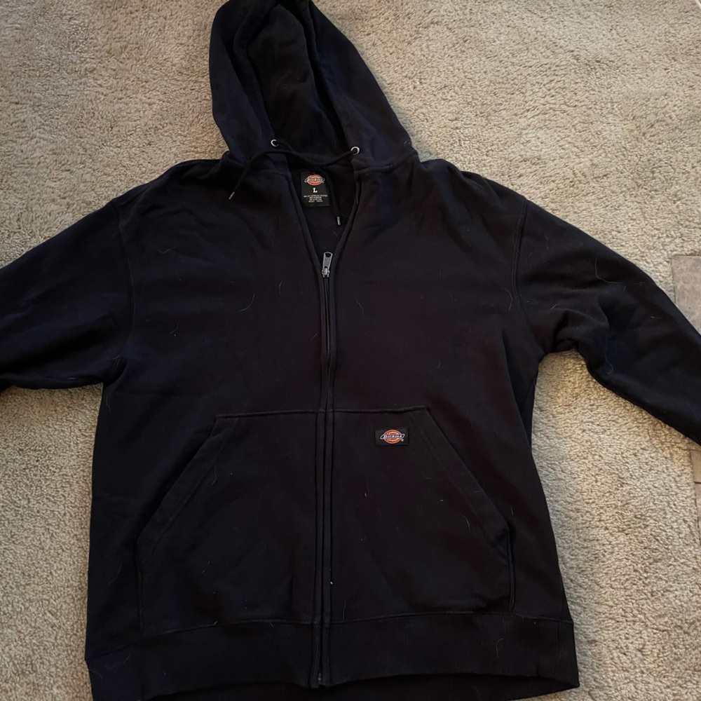 Dickies black zip up